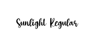 Sunlight Regular Font