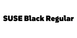 SUSE Black Regular Font
