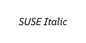 SUSE Italic Font