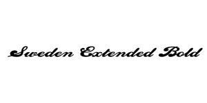 Sweden Extended Bold Font