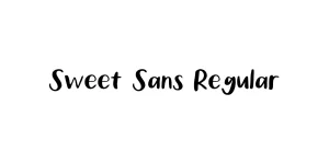Sweet Sans Regular Font