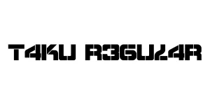 Taku Regular Font