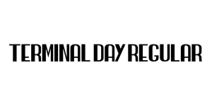 Terminal Day Regular Font
