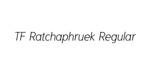 TF Ratchaphruek Regular Font