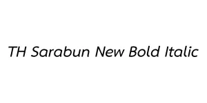 TH Sarabun New Bold Italic Font