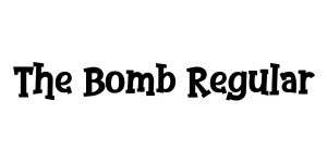 The Bomb Regular Font