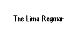 The Lima Regular Font