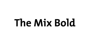 The Mix Bold Font