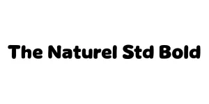 The Naturel Std Bold Font