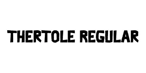 Thertole Regular Font