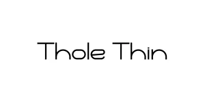 Thole Thin Font