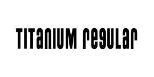 Titanium Regular Font