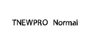 TNEWPRO Normal Font