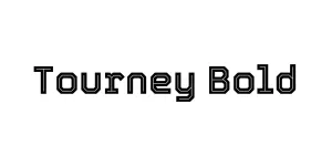 Tourney Bold Font