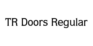 TR Doors Regular Font