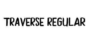 TRAVERSE Regular Font