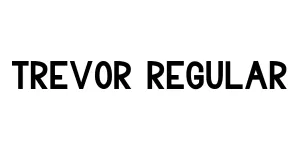 Trevor Regular Font