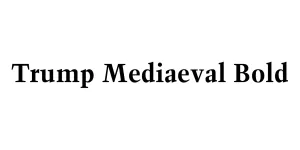 Trump Mediaeval Bold Font