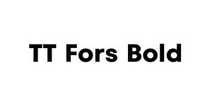 TT Fors Bold Font