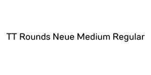 TT Rounds Neue Medium Regular Font