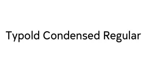 Typold Condensed Regular Font