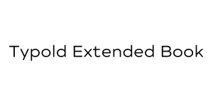Typold Extended Book Font