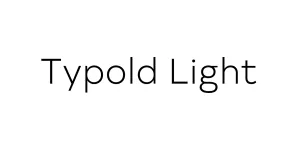 Typold Light Font