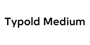 Typold Medium Font