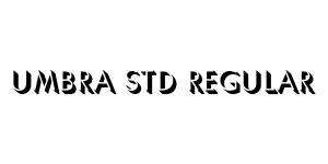 Umbra Std Regular Font