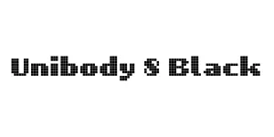 Unibody 8 Black Font