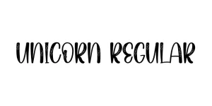 Unicorn Regular Font