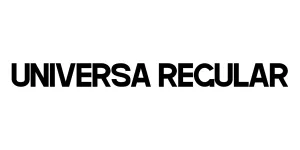 Universa Regular Font