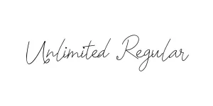 Unlimited Regular Font