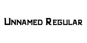 Unnamed Regular Font