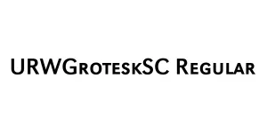 URWGroteskSC Regular Font