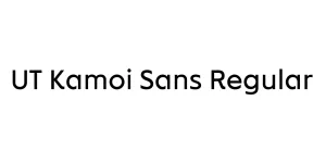 UT Kamoi Sans Regular Font