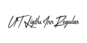 UT Ligths Inn Regular Font
