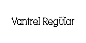 Vantrel Regular Font