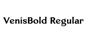 VenisBold Regular Font