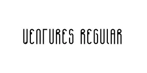 Ventures Regular Font
