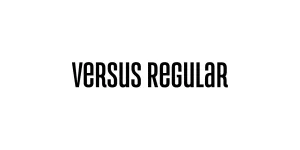 Versus Regular Font