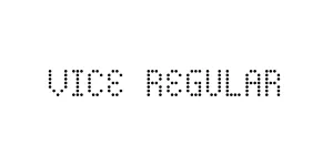 Vice Regular Font