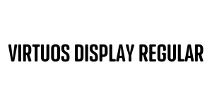 Virtuos Display Regular Font