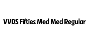 VVDS Fifties Med Med Regular Font