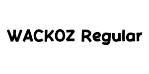 WACKOZ Regular Font