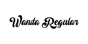 Wanita Regular Font