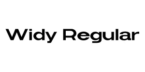 Widy Regular Font