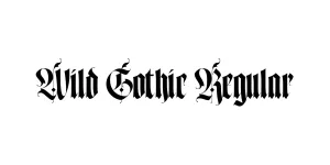 Wild Gothic Regular Font