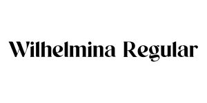 Wilhelmina Regular Font