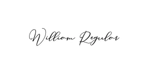William Regular Font